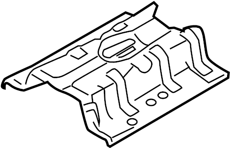 View 287943M000 Exhaust Heat Shield Full-Sized Product Image