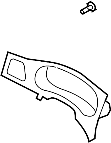 View DN4E5542002 Instrument Cluster Visor Full-Sized Product Image