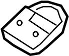 View 853703M000 Reading Light Bracket Full-Sized Product Image