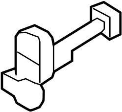 View 793803M000 Door Check (Left, Front) Full-Sized Product Image