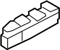 View 935703M613PW2 Door Window Switch Full-Sized Product Image