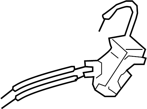 View 814103M000 Lock. Actuator. Latch. (Left, Rear) Full-Sized Product Image