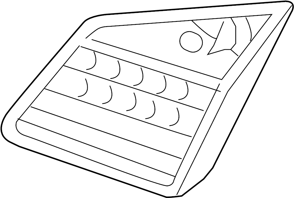 View 924133M250 Tail Light Housing (Left, Rear) Full-Sized Product Image