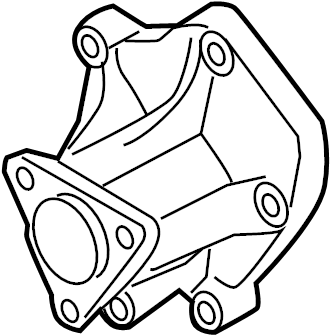 View 251202C400 Engine Water Pump Full-Sized Product Image