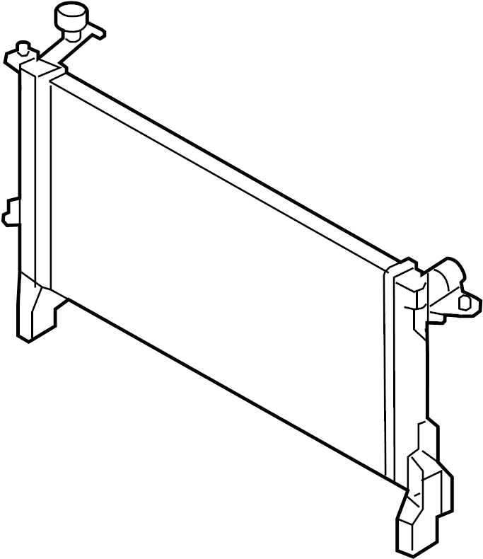 View 253102M320 Radiator Full-Sized Product Image