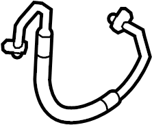 View 977622M000 A/C Refrigerant Discharge Hose Full-Sized Product Image