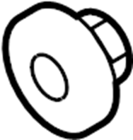 View 8414526000 Nut. Shield. Retainer. Liner. (Front, Lower) Full-Sized Product Image