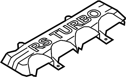 View 224052C400 COVER - ROCKER, CENTER.  Full-Sized Product Image