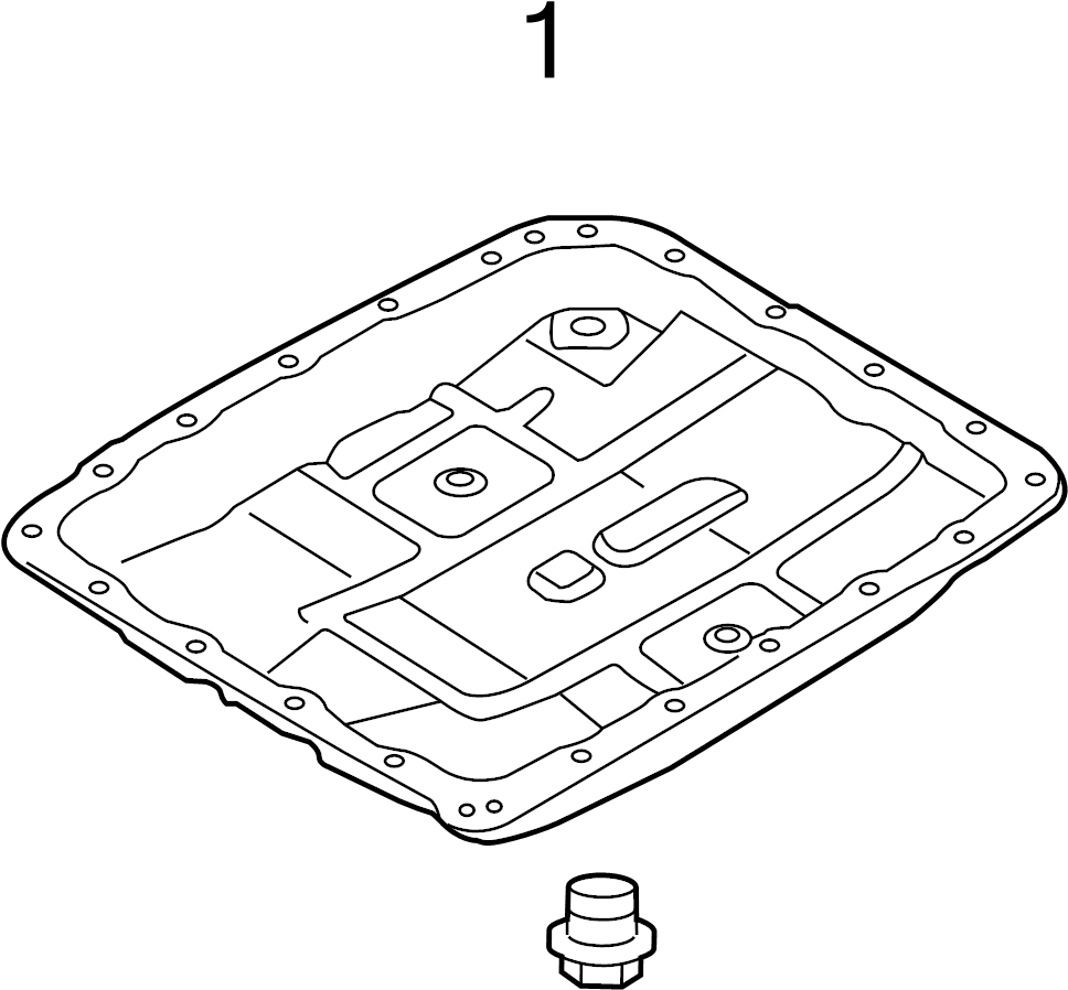 View 452864C600 Transmission Drain Plug Full-Sized Product Image