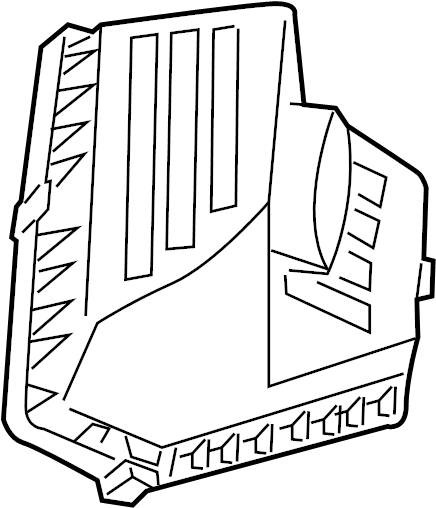 View 281182M700 Air Cleaner Cover Full-Sized Product Image