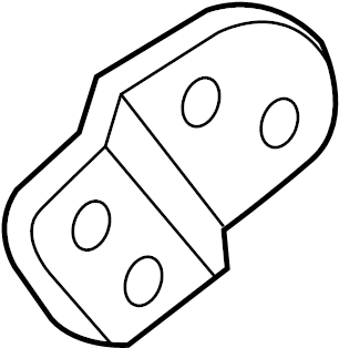 View 285292C600 Catalytic Converter Bracket Full-Sized Product Image