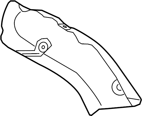 View 285253C660 Shield. Heat. Protector. Manifold. Exhaust. (Right) Full-Sized Product Image