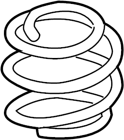 View 546302M21B Coil Spring (Front) Full-Sized Product Image