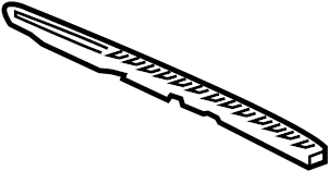 View 973142M0009P Dashboard Air Vent Trim (Left) Full-Sized Product Image