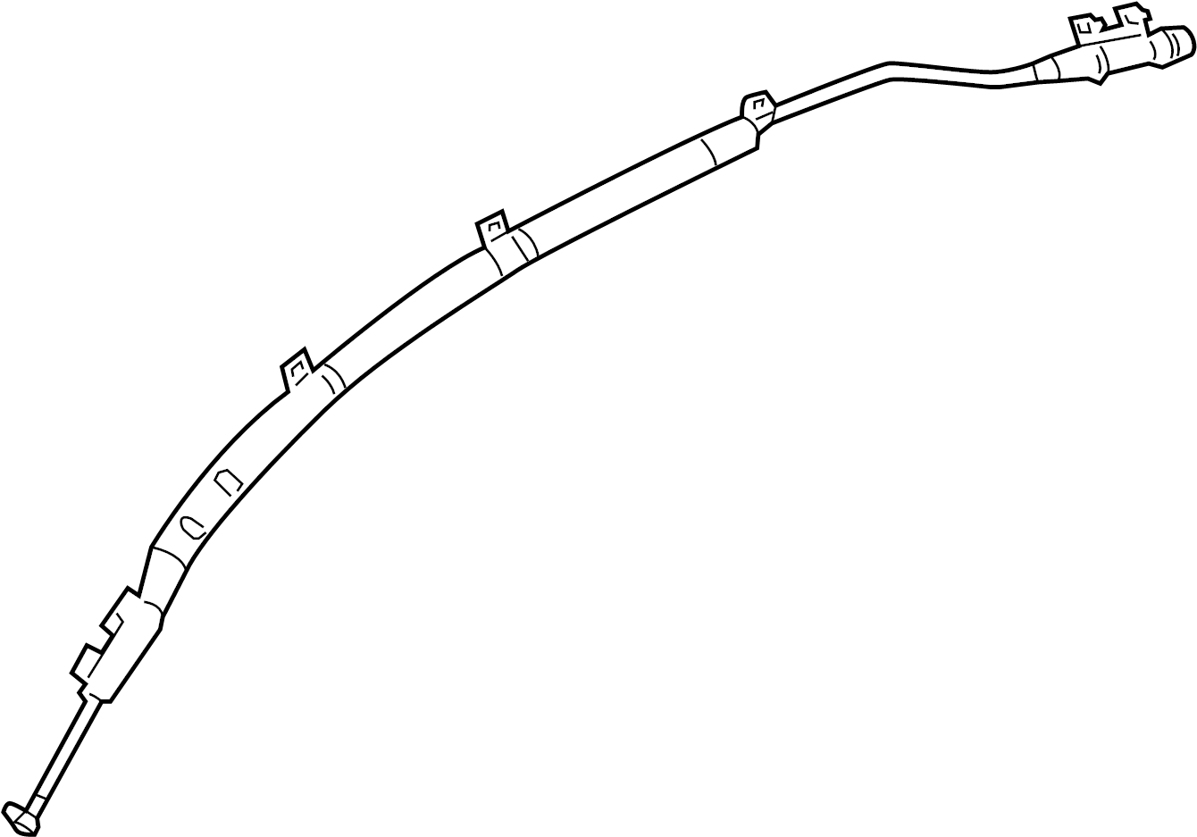 View 850202M000 Curtain Air Bag (Right) Full-Sized Product Image