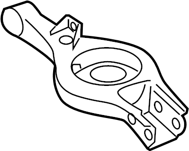 View 552102M101 Suspension Control Arm (Left, Rear, Lower) Full-Sized Product Image