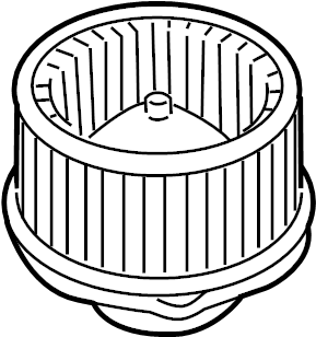 View 97113B1000 Motor. Blower. HVAC. and FA. and Fan Assembly - Air Conditioning (A/C).  Full-Sized Product Image