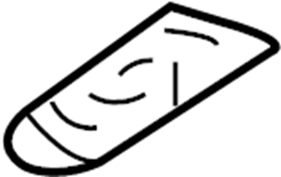 View 31442035 Hood Hinge Cover (Left) Full-Sized Product Image