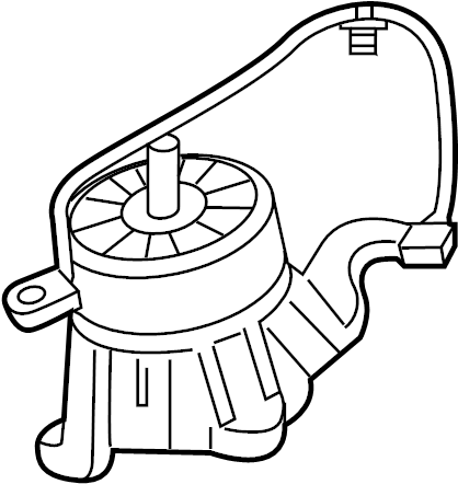 View 21812B1301 Engine Mount (Left, Front, Lower) Full-Sized Product Image