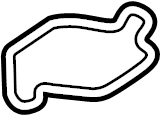 View 224443F401 GASKET. Valve. Pump. Seal. Fuel. FUE. Engine Cover Washer.  Full-Sized Product Image