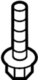 View 8615622000 Cowl. Screw. Cover. (Upper) Full-Sized Product Image