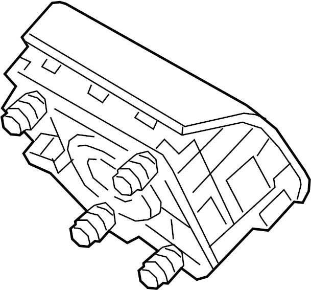 View 56900B1150RRY MODULE ASSEMBLY - STEERING WHEEL AIR BAG.  Full-Sized Product Image