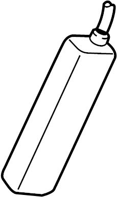View 89520B1000 Seat Air Bag (Right, Rear) Full-Sized Product Image