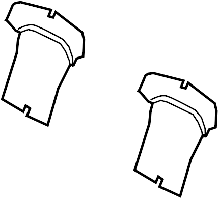 View 89490B1000 Seat Heater Pad (Right, Rear) Full-Sized Product Image
