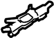 View 87218B1020 Roof Molding Clip Full-Sized Product Image