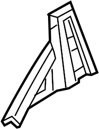 View 83270B1000BLH Door Applique (Left, Rear) Full-Sized Product Image