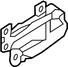 View 83620B1000 Interior Door Handle (Right, Rear) Full-Sized Product Image