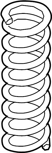 View 55350B1750 Coil Spring (Rear) Full-Sized Product Image