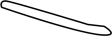 View 92405B1000 Reflector Panel (Left, Rear) Full-Sized Product Image