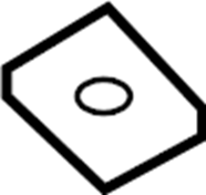 View 1332405207K Nut. Bracket. Retainer. (Upper, Lower) Full-Sized Product Image