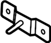 View 81150T1000 Catch. Latch. Hood.  Full-Sized Product Image