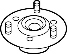 View 54610T1000 Suspension Strut Mount (Upper) Full-Sized Product Image