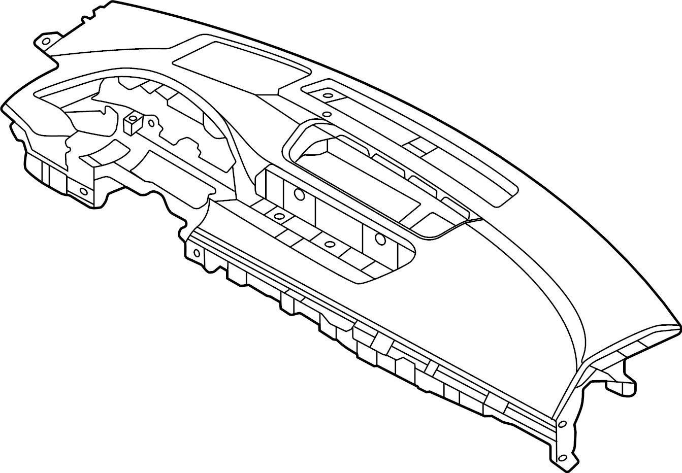 View 84701T1300MYT Dashboard Panel Full-Sized Product Image