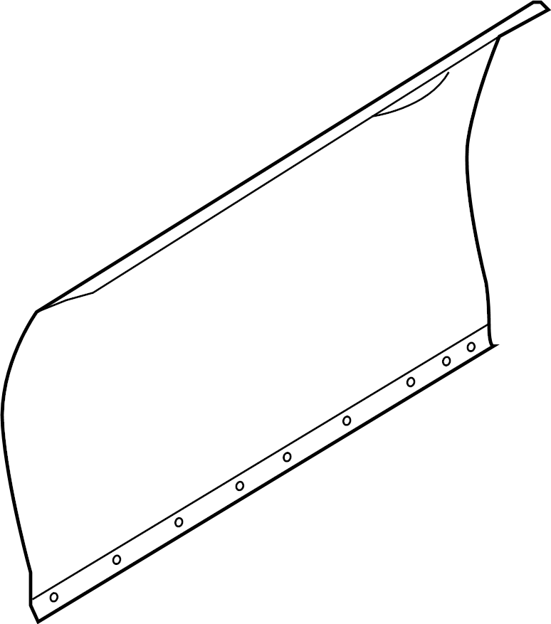 View 76121T1001 Door Outer Panel (Right, Front) Full-Sized Product Image