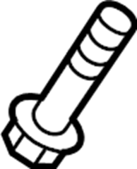 View 54645T1000 Suspension Trailing Arm Bolt Full-Sized Product Image