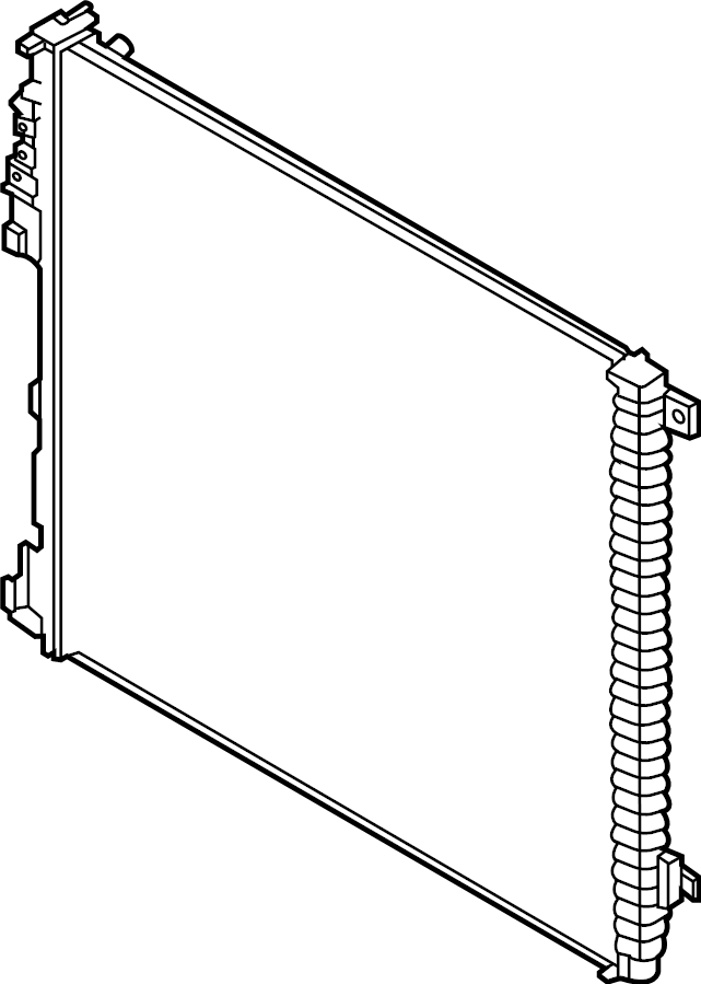 View 253L0T6110 Radiator Full-Sized Product Image