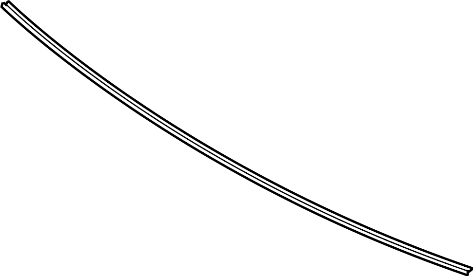 View 86121T6000 Windshield Molding (Upper) Full-Sized Product Image