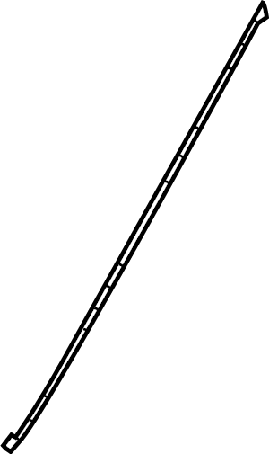 View 86147T6000 Windshield Molding Bracket (Right) Full-Sized Product Image