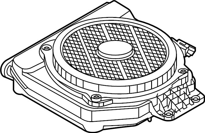 View 96380T6500UBL Speaker (Left) Full-Sized Product Image