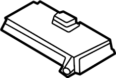 View 95450T6070 Power Seat Control Module Full-Sized Product Image