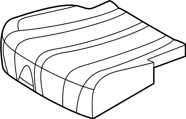 View 89260T6210VNK Seat Cover (Right, Rear) Full-Sized Product Image