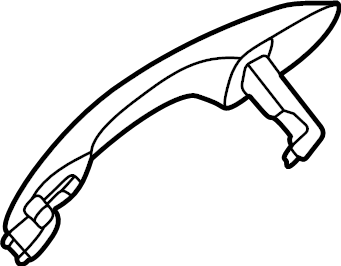 View 82651T6200 Exterior Door Handle Full-Sized Product Image