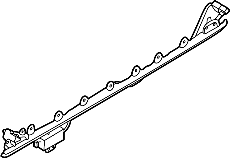View 92970T6400 Courtesy Light (Left, Rear) Full-Sized Product Image