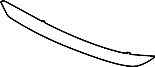 View 92405T6000 Reflector Panel (Left, Rear) Full-Sized Product Image
