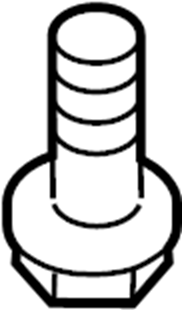 View 652893M000 Bolt. Cover. (Front, Rear, Lower) Full-Sized Product Image