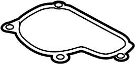 View 256153F300 Engine Coolant Thermostat Gasket Full-Sized Product Image